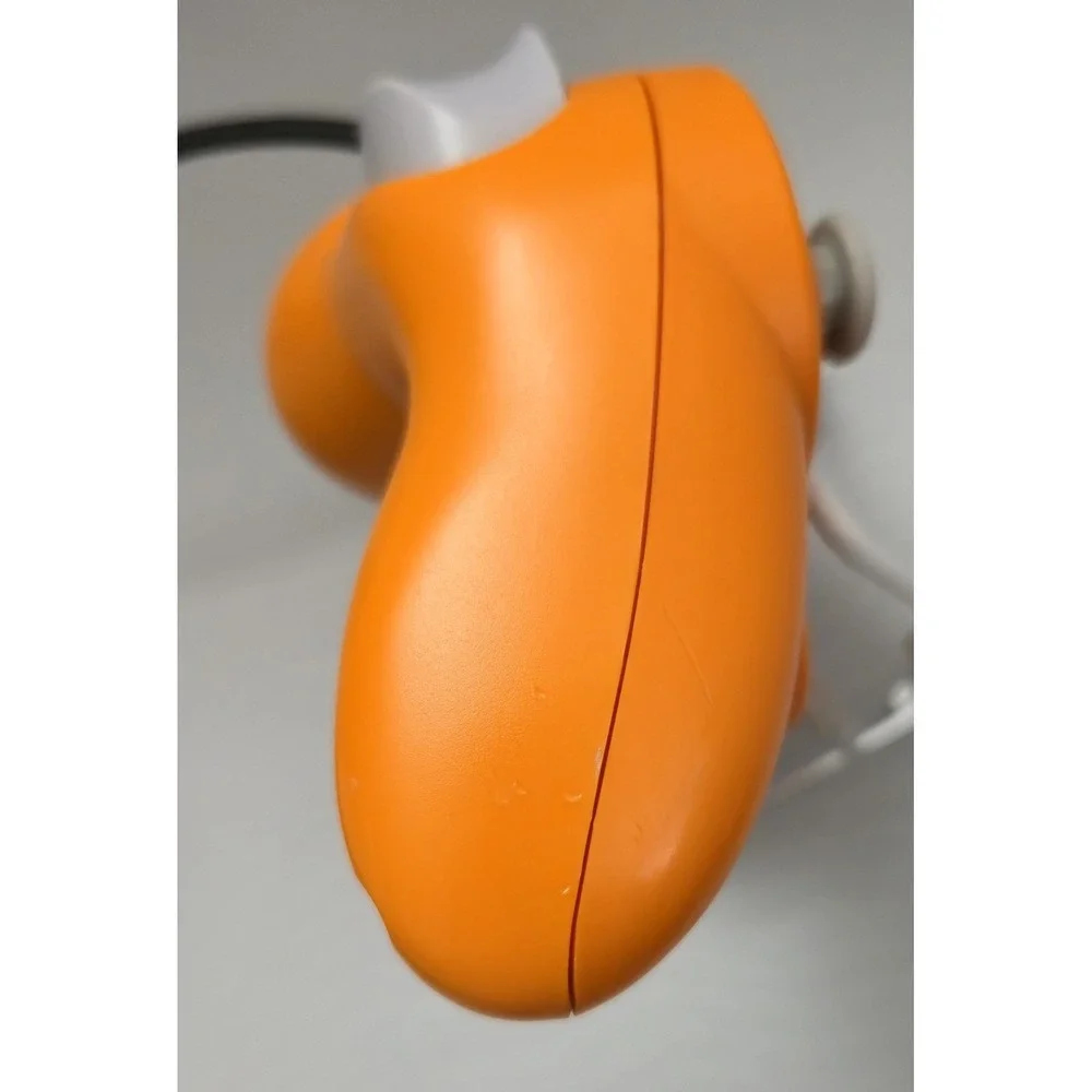 GameCube Controller - Spice Orange - JPN Import - Cleaned & Tested - NEW Sticks